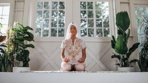 Gurumukh Kaur Khalsa is a teacher and trainer of Kundalini yoga(Instagram) Gurumukh Kaur Khalsa is a teacher and trainer of Kundalini yoga(Instagram)