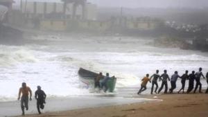 Fishermen are advised not to venture into the sea along and off north Sumatra coast, south Andaman Sea and adjoining areas of southeast Bay of Bengal from May 1 to May 3.(AP file photo. Representative image) Fishermen are advised not to venture into the sea along and off north Sumatra coast, south Andaman Sea and adjoining areas of southeast Bay of Bengal from May 1 to May 3.(AP file photo. Representative image)