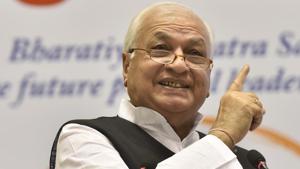 The Opposition parties in Kerala had asked Governor Arif Mohammad Khan to not give nod to the ordinance.(Sanjeev Verma/HT Photo) The Opposition parties in Kerala had asked Governor Arif Mohammad Khan to not give nod to the ordinance.(Sanjeev Verma/HT Photo)