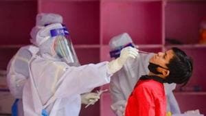 In most Covid-19 designated hospitals, microbiology laboratories are equipped to do the Covid-19 tests, meaning there are no delays.(Amal KS/HT PHOTO) In most Covid-19 designated hospitals, microbiology laboratories are equipped to do the Covid-19 tests, meaning there are no delays.(Amal KS/HT PHOTO)