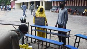 Two women and a child were found positive for the infection in Hoshiarpur’s Moranwali. In Faridkot, two women in their 60s were admitted to the isolation ward of the Guru Gobind Singh Medical College and Hospital. (Photo by Diwakar Prasad / Hindustan Times) Two women and a child were found positive for the infection in Hoshiarpur’s Moranwali. In Faridkot, two women in their 60s were admitted to the isolation ward of the Guru Gobind Singh Medical College and Hospital. (Photo by Diwakar Prasad / Hindustan Times)