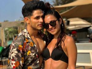 Priyank Sharma and Benafsha Soonawalla announced their relationship last month. Priyank Sharma and Benafsha Soonawalla announced their relationship last month.