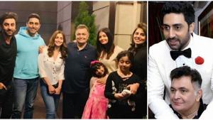 Rishi Kapoor and Abhishek Bachchan had family relations. Rishi Kapoor and Abhishek Bachchan had family relations.