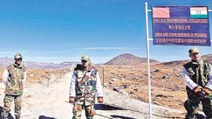 The Bum la pass in Arunachal Pradesh is one of the five points along the India-China border that the armies of the two countries hold Border Personnel Meetings.(AFP File) The Bum la pass in Arunachal Pradesh is one of the five points along the India-China border that the armies of the two countries hold Border Personnel Meetings.(AFP File)