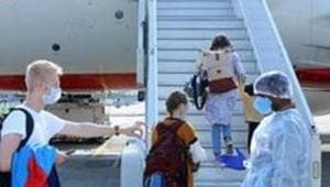 The UK said there would be seven charter flights in May to take more than 2,000 stranded British travellers home.(ANI) The UK said there would be seven charter flights in May to take more than 2,000 stranded British travellers home.(ANI)