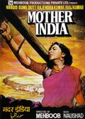 Mother only as martyr: The sacred overtones and undertones of motherhood in India.(film poster Mother India) Mother only as martyr: The sacred overtones and undertones of motherhood in India.(film poster Mother India)