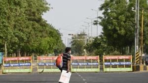 In Haryana, two districts — Faridabad and Sonepat — continue to be in the red zone, while Gurugram, Nuh, Palwal and 15 other districts are under orange zone.(Parween Kumar/ HT file photo) In Haryana, two districts — Faridabad and Sonepat — continue to be in the red zone, while Gurugram, Nuh, Palwal and 15 other districts are under orange zone.(Parween Kumar/ HT file photo)