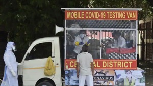 The Indian Council of Medical Research (ICMR) has ramped up testing to more than 75,000 samples per day.(Burhaan Kinu/HT photo) The Indian Council of Medical Research (ICMR) has ramped up testing to more than 75,000 samples per day.(Burhaan Kinu/HT photo)
