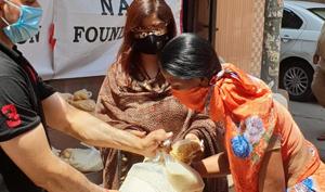 The NGO Naad Foundation has distributed more than three tonnes of rations in various parts of Delhi, during lockdown. The NGO Naad Foundation has distributed more than three tonnes of rations in various parts of Delhi, during lockdown.
