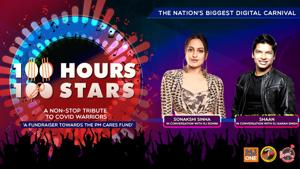 <p>Donate towards #PMCARES fund by clicking on the link: https://m.p-y.tm/FFM-PMCARES</p><p>For our 2nd hour of entertainment tap a heart for Bollywood ki Sona, Sonakshi Sinha with RJ Rohini and Shaandaar Shaan with RJ Karan Singh. Keep watching 100 Hours with 100 Stars, a nonstop tribute to COVID warriors. </p><p>Disclaimer:</p><p>Fever FM, Radio Nasha & Radio One do not take any responsibility for the successful operation, uptime, and consummation of the payment process, which is being run by Paytm and linked directly to the PM Cares Fund collection window/portal. The role of Fever FM, Radio Nasha & Radio One is to encourage donations </p><p>#100Hours100Stars</p>