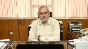 On Thursday, Zafarul Islam Khan issued an apology on social media regarding his April 28 post.(Burhaan Kinu/HT PHOTO) On Thursday, Zafarul Islam Khan issued an apology on social media regarding his April 28 post.(Burhaan Kinu/HT PHOTO)