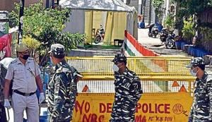 The Tablighi Jamaat headquarters in Nizamuddin had emerged as a Covid-19 hot spot. The Tablighi Jamaat headquarters in Nizamuddin had emerged as a Covid-19 hot spot.