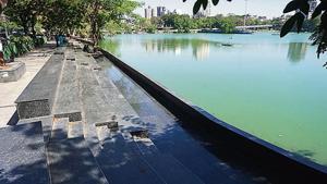 The four lakes that feed the city are nearly 14 times fuller this year. The four lakes that feed the city are nearly 14 times fuller this year.