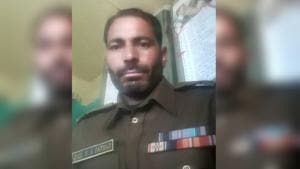Sageer Ahmed Pathan was born in Trad village of Kupwara district’s Karnah tehsil that is located right along the Line of Control in 1978.(HT Photo) Sageer Ahmed Pathan was born in Trad village of Kupwara district’s Karnah tehsil that is located right along the Line of Control in 1978.(HT Photo)