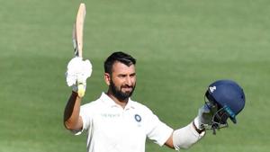 File image of Cheteshwar Pujara.(Reuters) File image of Cheteshwar Pujara.(Reuters)