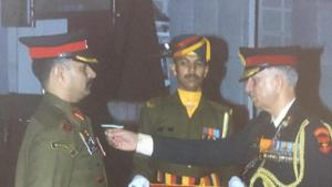 Col Sharma spoke to his family on May 1, the raising day of 21 Rashtriya Rifles.(FILE PHOTO.) Col Sharma spoke to his family on May 1, the raising day of 21 Rashtriya Rifles.(FILE PHOTO.)