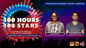 <p>&ldquo;Donate towards #PMCARES fund by clicking on the link: https://m.p-y.tm/FFM-PMCARES</p><p>We love to see them on our screens and now we present to you Bhuvan Bam with RJ Rahul Makin & Neil Bhoopalam with RJ Meenal</p><p>Disclaimer:</p><p>Fever FM, Radio Nasha & Radio One do not take any responsibility for the successful operation, uptime, and consummation of the payment process, which is being run by Paytm and linked directly to the PM Cares Fund collection window/portal. The role of Fever FM, Radio Nasha & Radio One is to encourage donations</p><p>#100Hours100Stars&rdquo;</p>