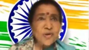 Asha Bhosle spoke about life in Covid 19 times. Asha Bhosle spoke about life in Covid 19 times.