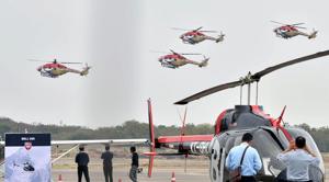 The Indian Air Force’s (IAF’s) fighter jets and transport planes will carry out fly-pasts across the length and breadth of the country.(ANI) The Indian Air Force’s (IAF’s) fighter jets and transport planes will carry out fly-pasts across the length and breadth of the country.(ANI)