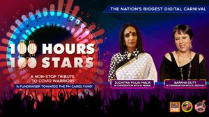 <p>&ldquo;Donate towards #PMCARES fund by clicking on the link: https://m.p-y.tm/FFM-PMCARES</p><p>Two of the best in their respective fields, Suchitra Pillai & Barkha Dutt are here to have a conversation with our RJs Meenal & Peeyush.</p><p>Disclaimer:</p><p>Fever FM, Radio Nasha & Radio One do not take any responsibility for the successful operation, uptime, and consummation of the payment process, which is being run by Paytm and linked directly to the PM Cares Fund collection window/portal. The role of Fever FM, Radio Nasha & Radio One is to encourage donations</p><p>#100Hours100Stars&rdquo;</p>