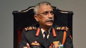 Army chief General Manoj Mukund Naravane’s comments came two days after five security personnel, including a colonel and a major, were killed in an encounter in north Kashmir’s Handwara.(Sonu Mehta/HT File Photo) Army chief General Manoj Mukund Naravane’s comments came two days after five security personnel, including a colonel and a major, were killed in an encounter in north Kashmir’s Handwara.(Sonu Mehta/HT File Photo)