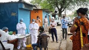 Bhopal has registered 571 Covid-19 patients so far out of whom 16 have died. As per organisations of the tragedy survivors at least 15 of the deceased were the gas tragedy victims.(PTI) Bhopal has registered 571 Covid-19 patients so far out of whom 16 have died. As per organisations of the tragedy survivors at least 15 of the deceased were the gas tragedy victims.(PTI)