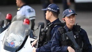 The Indian-origin man was sentenced to seven months in prison for verbally abusing police and safe-distancing enforcement officers.
