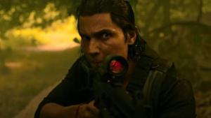Randeep Hooda in a still from Netflix’s Extraction.