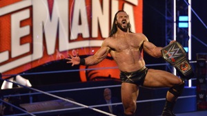 Drew McIntyre with the WWE Championship.(WWE) Drew McIntyre with the WWE Championship.(WWE)