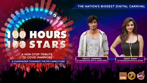 <p>“Donate towards #PMCARES fund by clicking on the link: https://m.p-y.tm/FFM-PMCARES</p><p>In this hour of #100Hours100Stars, welcome Vidyut Jammwal and Daisy Shah with RJs Karan Singh & Ayushi.</p><p>Disclaimer:</p><p>Fever FM, Radio Nasha & Radio One do not take any responsibility for the successful operation, uptime, and consummation of the payment process, which is being run by Paytm and linked directly to the PM Cares Fund collection window/portal. The role of Fever FM, Radio Nasha & Radio One is to encourage donations</p><p>#100Hours100Stars”</p>