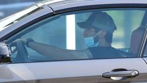 Soccer Football - Juventus Training - Juventus Training Center, Turin, Italy - May 5, 2020 Juventus' Rodrigo Bentancur arrives at the Juventus Training Center after Italy allowed Serie A teams to start training individually as the country begins a staged end to a nationwide lockdown due to a spread of the coronavirus disease (COVID-19) REUTERS/Massimo Pinca(REUTERS) Soccer Football - Juventus Training - Juventus Training Center, Turin, Italy - May 5, 2020 Juventus' Rodrigo Bentancur arrives at the Juventus Training Center after Italy allowed Serie A teams to start training individually as the country begins a staged end to a nationwide lockdown due to a spread of the coronavirus disease (COVID-19) REUTERS/Massimo Pinca(REUTERS)