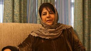 Former Jammu and Kashmir chief minister Mehbooba Mufti is lodged at her official residence which has been converted into a subsidiary jail(Reuters File Photo) Former Jammu and Kashmir chief minister Mehbooba Mufti is lodged at her official residence which has been converted into a subsidiary jail(Reuters File Photo)