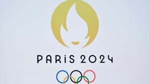 This picture taken on October 21, 2019 shows a logo during a logo presentation ceremony for Paris 2024 Olympic Games.(AFP) This picture taken on October 21, 2019 shows a logo during a logo presentation ceremony for Paris 2024 Olympic Games.(AFP)