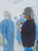 Seniors checking if the PPE kits have been worn properly at PGIMER in Chandigarh.(HT PHOTO) Seniors checking if the PPE kits have been worn properly at PGIMER in Chandigarh.(HT PHOTO)