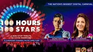 <p>Donate towards #PMCARES fund by clicking on the link: https://m.p-y.tm/FFM-PMCARES. Join RJ Arvind in a chat with professional squash player Saurav Ghosal, who made us proud with India's first ever win in the coveted British Junior Open Under-19 Squash; and for the 2nd half, join RJ Erica with Indu Shahani, the founding Dean of the Indian School of Management & Entrepreneurship (ISME). Disclaimer: Fever FM, Radio Nasha & Radio One do not take any responsibility for the successful operation, uptime, and consummation of the payment process, which is being run by Paytm and linked directly to the PM Cares Fund collection window/portal. The role of Fever FM, Radio Nasha & Radio One is to encourage donations. #100Hours100Stars</p> <p>Donate towards #PMCARES fund by clicking on the link: https://m.p-y.tm/FFM-PMCARES. Join RJ Arvind in a chat with professional squash player Saurav Ghosal, who made us proud with India's first ever win in the coveted British Junior Open Under-19 Squash; and for the 2nd half, join RJ Erica with Indu Shahani, the founding Dean of the Indian School of Management & Entrepreneurship (ISME). Disclaimer: Fever FM, Radio Nasha & Radio One do not take any responsibility for the successful operation, uptime, and consummation of the payment process, which is being run by Paytm and linked directly to the PM Cares Fund collection window/portal. The role of Fever FM, Radio Nasha & Radio One is to encourage donations. #100Hours100Stars</p>