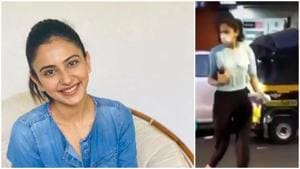 Rakul Preet Singh was simply buying some medicines. Rakul Preet Singh was simply buying some medicines.