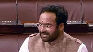 Union Minister of Sate for Home G Kishan Reddy in a series of tweets, said that he has instructed NDRF teams to provide necessary relief measures at the mishap site.(PTI file photo) Union Minister of Sate for Home G Kishan Reddy in a series of tweets, said that he has instructed NDRF teams to provide necessary relief measures at the mishap site.(PTI file photo)