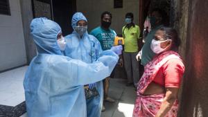 Officials in Odisha’s Ganjam said the man died at around 2.30 pm when he was about to have his lunch at the quarantine centre.(Satyabrata Tripathy/HT Photo) Officials in Odisha’s Ganjam said the man died at around 2.30 pm when he was about to have his lunch at the quarantine centre.(Satyabrata Tripathy/HT Photo)
