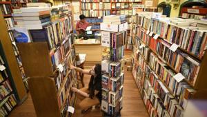 Full Circle Book Store in Khan Market, New Delhi is among the bookshops that have started home delivery of books.(Photo: Burhaan Kinu/HT (Photo for representational purpose only)) Full Circle Book Store in Khan Market, New Delhi is among the bookshops that have started home delivery of books.(Photo: Burhaan Kinu/HT (Photo for representational purpose only))