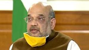 A delegation of Bharatiya Mazdoor Sangh met union Home minister Amit Shah on Friday (ANI Photo)(ANI) A delegation of Bharatiya Mazdoor Sangh met union Home minister Amit Shah on Friday (ANI Photo)(ANI)