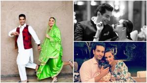 Neha Dhupia and Angad Bedi celebrate their second anniversary on May 10. Neha Dhupia and Angad Bedi celebrate their second anniversary on May 10.
