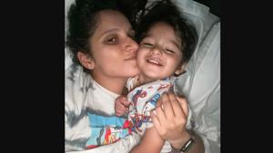 Doesn’t the mother-son duo look adorable.(Instagram/SaniaMirza) Doesn’t the mother-son duo look adorable.(Instagram/SaniaMirza)