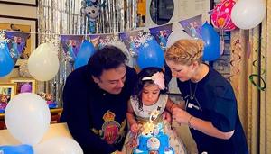 Doting daddy Adnan Sami celebrated his daughter’s third birthday with wife and shared a series of pictures on social media. Doting daddy Adnan Sami celebrated his daughter’s third birthday with wife and shared a series of pictures on social media.