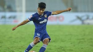 File image of Anirudh Thapa during Indian Super League ( ISL ) between ATK and Chennaiyin FC.(SPORTZPICS for ISL) File image of Anirudh Thapa during Indian Super League ( ISL ) between ATK and Chennaiyin FC.(SPORTZPICS for ISL)