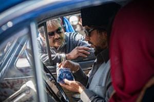 Vishal Bhardwaj with Irrfan Khan. Vishal Bhardwaj with Irrfan Khan.