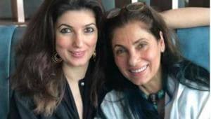 Twinkle Khanna and Dimple Kapadia are living together during the lockdown. Twinkle Khanna and Dimple Kapadia are living together during the lockdown.
