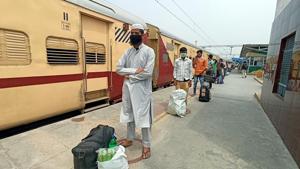 Passenger train operations have been shut since the lockdown began on March 25.(HT Photo) Passenger train operations have been shut since the lockdown began on March 25.(HT Photo)