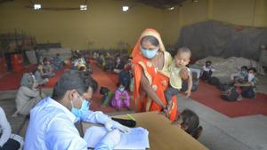 There are women volunteers who can help reach out to the most vulnerable. Make them part of the state distribution system.(HT Photo) There are women volunteers who can help reach out to the most vulnerable. Make them part of the state distribution system.(HT Photo)