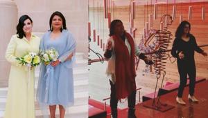 Priyanka Chopra's mom Madhu and Nick Jonas' mom feature in the fun video. Priyanka Chopra's mom Madhu and Nick Jonas' mom feature in the fun video.