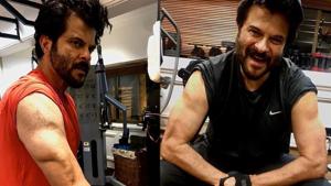Anil Kapoor has shared new workout pics on Instagram. Anil Kapoor has shared new workout pics on Instagram.